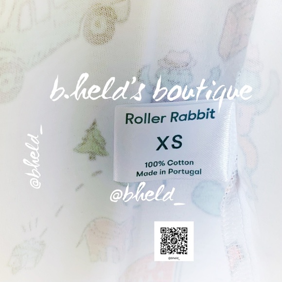 Roller Rabbit On The Road Polo Pajamas in White Size X-Small (XS) Brand New NWT - Picture 7 of 16